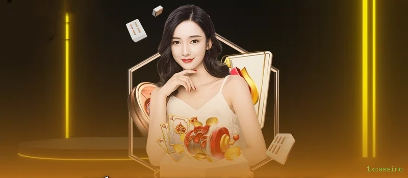 Imagem promocional da experiência de game da 1xcassino